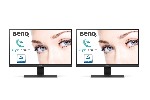 2x BenQ GW2780, 27" IPS LED, 5ms, 1920x1080 FHD, Stylish Monitor, 72% NTSC, Eye Care, Flicker-free, B.I., Low Blue Light, 1000:1, 20M:1 DCR, 8bit, 250cd/m2, VGA, HDMI, DP, Speakers 2x2W, Cable Management, Tilt, Black