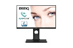 BenQ BL2480T, 23.8'' IPS, 5ms, 1920x1080 FHD, Business Eye Care Monitor, 72% NTSC?, Flicker-free, B.I., LBL, 1000:1, DCR 20M:1, 8 bit, 250cd/m2, VGA, HDMI, DP, Audio Line In, Speakers, Ergonomic Slim Bezel Design, Height Adj. Pivot, Swivel, Tilt, Bla