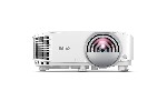 BenQ MX825STH, Short Throw, 81"@1m, XGA 1024X768, 3500 AL, 20000:1, VGA, RCA, S-Video, 2xHDMI, Audio In/Out, Speaker 10W, USB (Type A) x1, LAN (RJ45) x1, 2.6 Kg, IEC62368, Optional interactive kit(PW02/PT12)