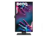 BenQ PD2705Q, 27" IPS LED, 5ms, 2560x1440 2K QHD, Designer Monitor, AQCOLOR, 100% sRGB, HDR10, B.I., LBL, KVM, ICCsync, CAD/CAM, DualView, Contrast 1000:1, 300 cd/m2, HDMI, DP, USB Type-C(Power 65W, DP alt), Speakers 2x2W, Height Adj., Swivel, Tilt, 