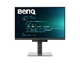 BenQ RD240Q, 24.1”, 2560x1600 WQXGA, Programming Monitor, 16:10, 1.07 billions col., HDR10, 1000:1, 20M:1 DCR, 300 cd/m2, HDMI 2.0, DP 1.4, USB-C (90W), Flicker-free, B.I. Gen2, Low Blue Light+, Night Hours Prot., Sp.2W, Height Adj., Tilt, Swiv, Pivot