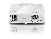 BenQ MS514H, DLP, SVGA, 3200 ANSI, 13 000:1, HDMI, up to 10 000 h lamp life, 3D, white